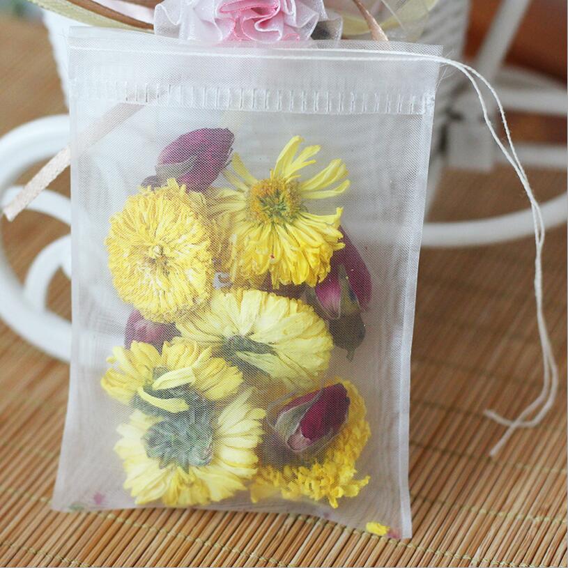50pcs/lot Empty Tea Bag Nylon  - Chamomile Tea recension och pris