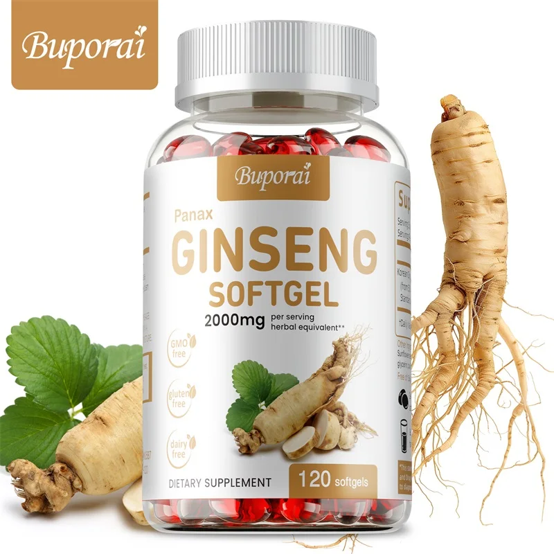 Red Panax Ginseng Capsules - f - Ginger Tea recension och pris