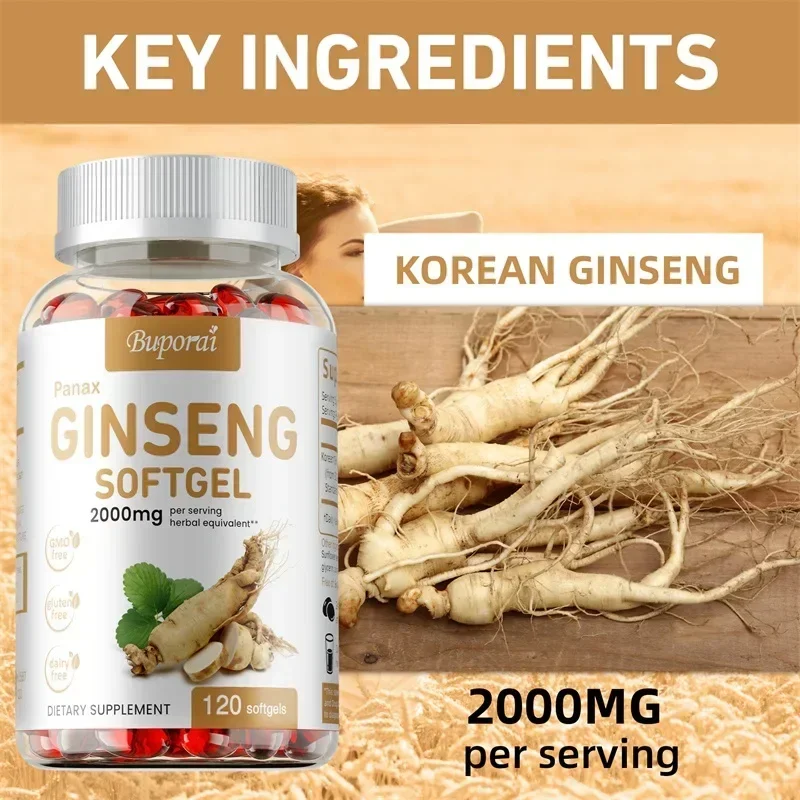 Red Panax Ginseng Capsules - f - Ginger Tea recension och pris