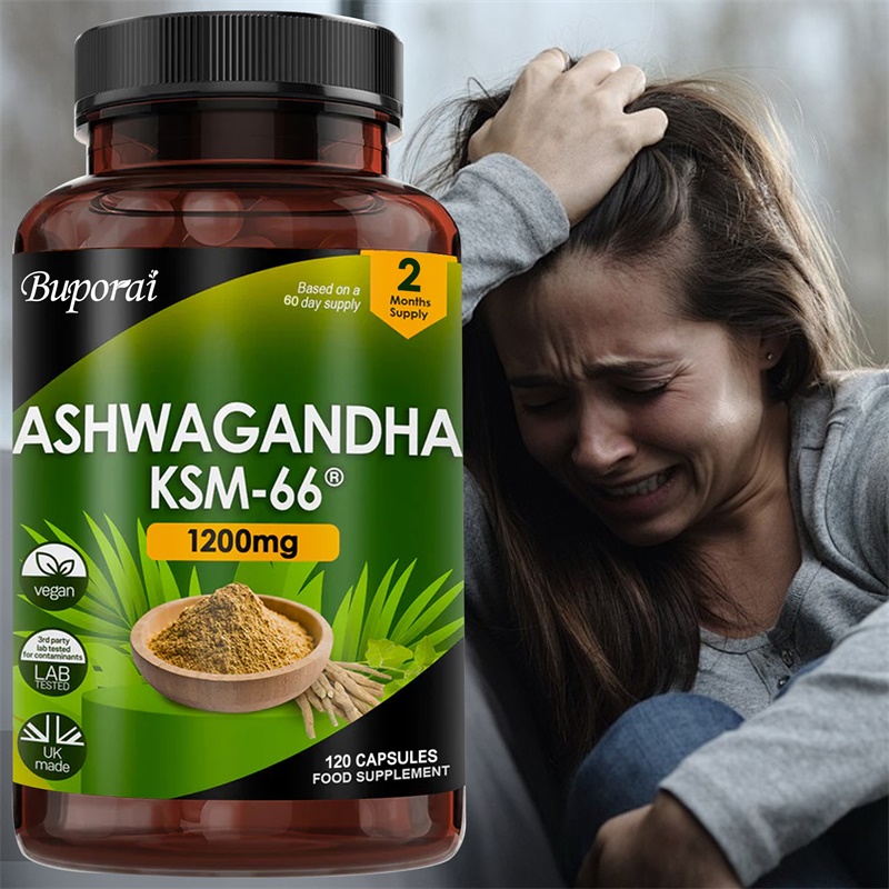 Ashwagandha KSM-66 1200mg - Su - Herbal Supplement recension och pris