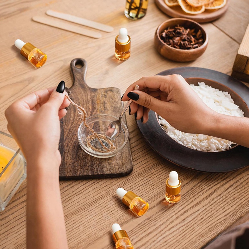 100Pcs Mini Glass Dropper Bott - Essential Oils recension och pris