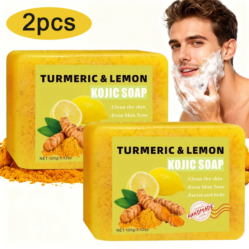 2PCS Turmeric Citric Acid Soap - Turmeric recension och pris