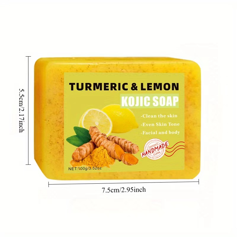 2PCS Turmeric Citric Acid Soap - Turmeric recension och pris