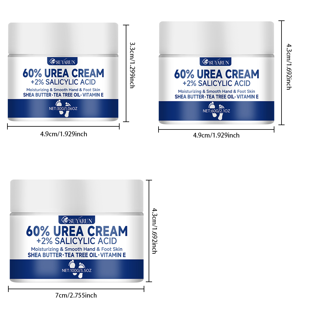 SUYARUN 60% Urea Foot Cream fo - Herbal Tincture recension och pris